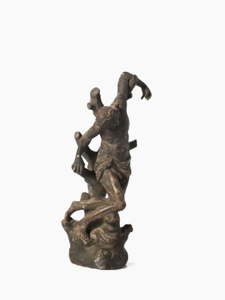 PICCOLA SCULTURA, ITALIA SETTENTRIONALE, SECOLO XVII  - Asta Mobili, arredi e oggetti d'arte - Associazione Nazionale - Case d'Asta italiane