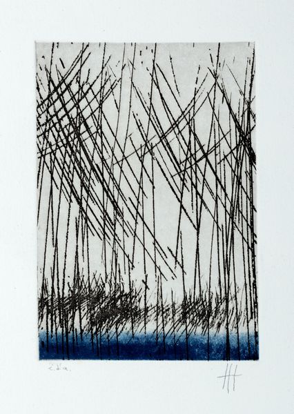 ,HANS HARTUNG : GP - 13  - Asta Grafica internazionale e Multipli d'Autore - Associazione Nazionale - Case d'Asta italiane