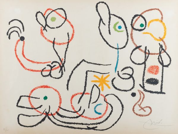 ,Joan Mirò : Ubu aux Baleares  - Asta Grafica internazionale e Multipli d'Autore - Associazione Nazionale - Case d'Asta italiane