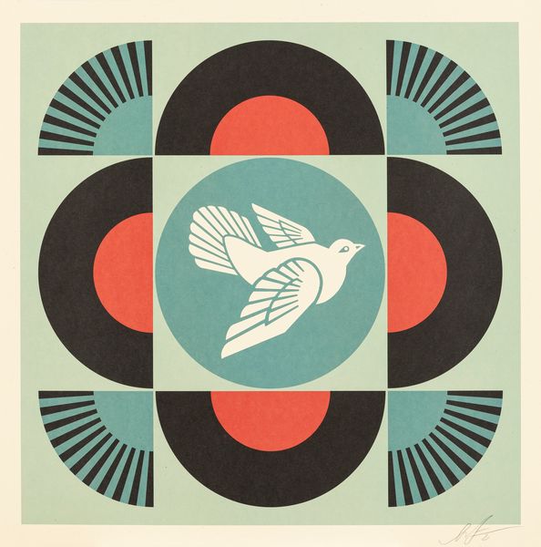 ,Shepard Fairey Obey : Geometric Doves (serie completa)  - Asta Grafica internazionale e Multipli d'Autore - Associazione Nazionale - Case d'Asta italiane