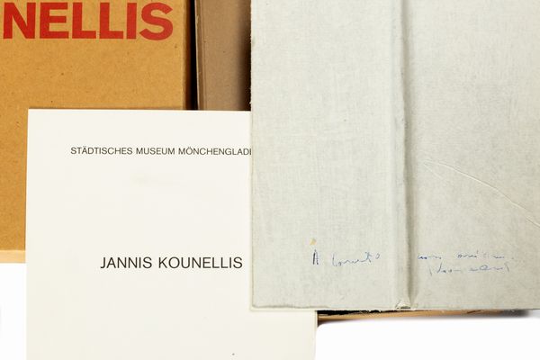 ,Jannis Kounellis : Jannis Kounellis: Stdtisches Museum Mnchengladbach  - Asta Arte Moderna e Contemporanea - Parte I - Associazione Nazionale - Case d'Asta italiane