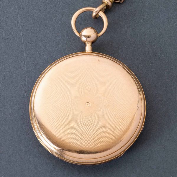 VACHERON & CONSTANTIN - Orologio da tasca in oro 18k, con scappamento a cilindro, quadrante in argento guilloch con secondi ad ore 3, suoneria su gong ore e quarti  - Asta Orologi da Polso e da Tasca - Associazione Nazionale - Case d'Asta italiane