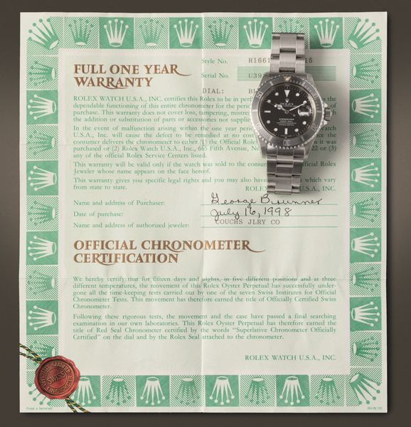 ROLEX - Submariner 16610 in acciaio con movimento automatico, datario e ghiera girevole Ghost completo di scatola e garanzia  - Asta Orologi da Polso e da Tasca - Associazione Nazionale - Case d'Asta italiane