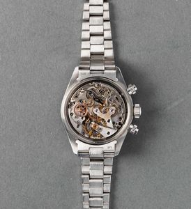 ROLEX - Raro Cosmograph Daytona ref 6263 in acciaio tasti a vite, carica manuale, ghiera tachimetrica in bachelite e bracciale Oyster ripiegato.  - Asta Orologi da Polso e da Tasca - Associazione Nazionale - Case d'Asta italiane