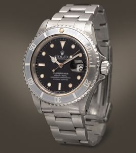 ROLEX - Submariner 16610 in acciaio con movimento automatico, datario e ghiera girevole Ghost completo di scatola e garanzia  - Asta Orologi da Polso e da Tasca - Associazione Nazionale - Case d'Asta italiane