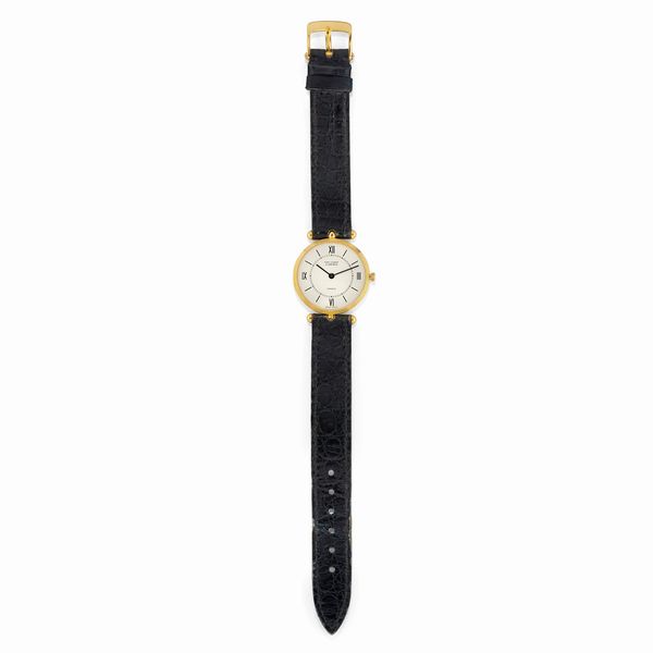 ,Van Cleef & Arpels : Orologio in oro giallo 18k  - Asta Argenti - Associazione Nazionale - Case d'Asta italiane