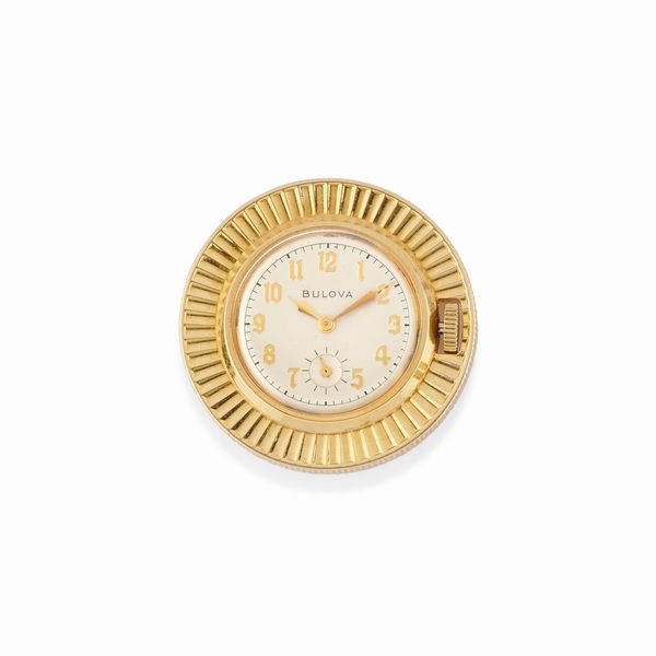 ,Bulova : Orologio da tasca in oro giallo 18k  - Asta Argenti - Associazione Nazionale - Case d'Asta italiane