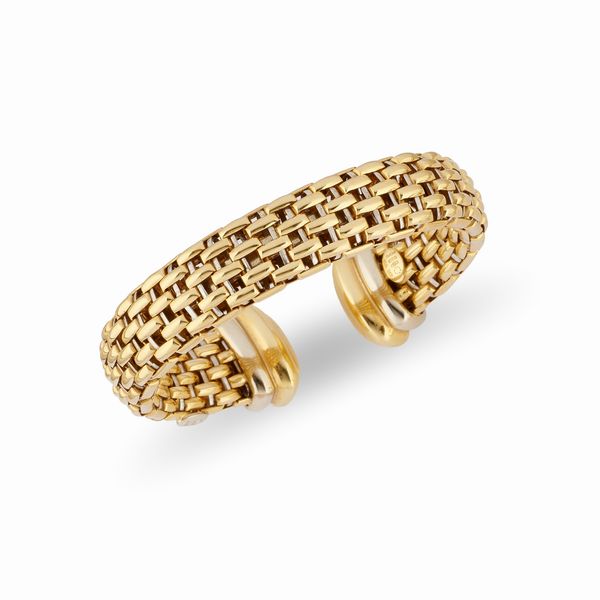 ,Fope : Bracciale in oro bicolore 18K  - Asta Gioielli - Associazione Nazionale - Case d'Asta italiane