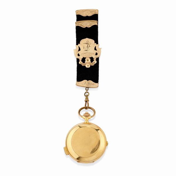 Orologio da tasca in oro giallo 18K  - Asta Gioielli - Associazione Nazionale - Case d'Asta italiane