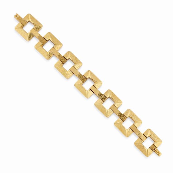 Bracciale in oro giallo 18k  - Asta Gioielli - Associazione Nazionale - Case d'Asta italiane