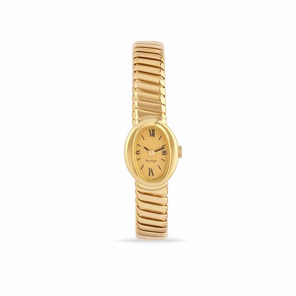 ,Bulgari : Orologio da donna in oro giallo 18K  - Asta Gioielli - Associazione Nazionale - Case d'Asta italiane