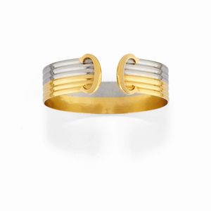 ,Cartier - Bracciale in oro bicolore 18K