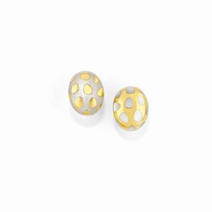 ,Tiffany & Co. - Orecchini in oro giallo 18K e madreperla