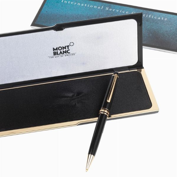 MONTBLANC : MONTBLANC MEISTERSTCK PENNA A SFERA  - Asta Orologi e penne  - Associazione Nazionale - Case d'Asta italiane