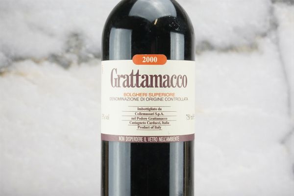 Grattamacco Podere Grattamacco 2000  - Asta Smart Wine 2.0 | Asta Online - Associazione Nazionale - Case d'Asta italiane