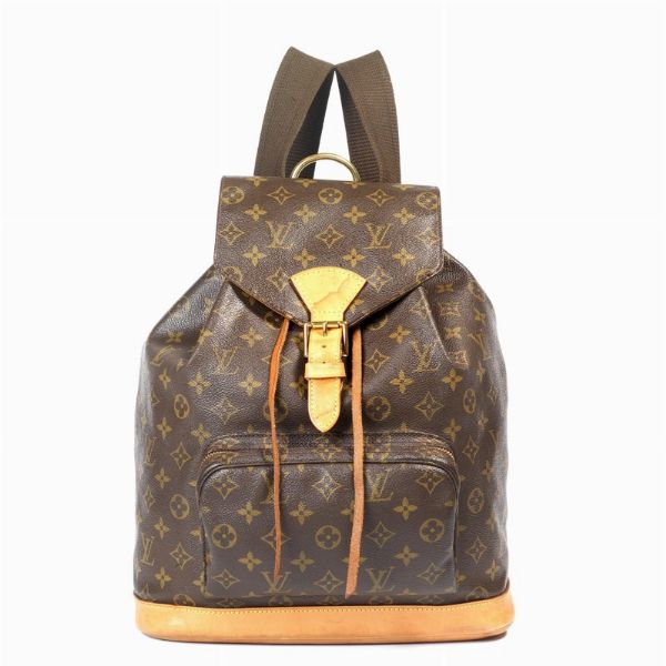 LOUIS VUITTON ZAINO MOUNTSOURIS  - Asta Vintage: borse e accessori di Hermes, Louis Vuitton e altre grandi maison  - Associazione Nazionale - Case d'Asta italiane