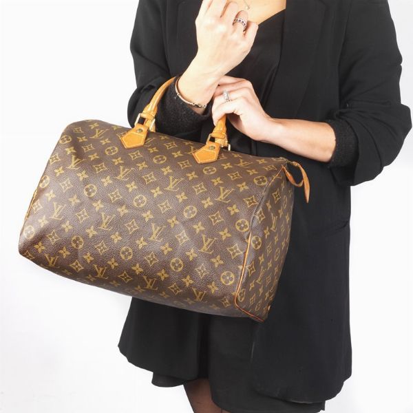 LOUIS VUITTON BAULETTO SPEEDY 35  - Asta Vintage: borse e accessori di Hermes, Louis Vuitton e altre grandi maison  - Associazione Nazionale - Case d'Asta italiane