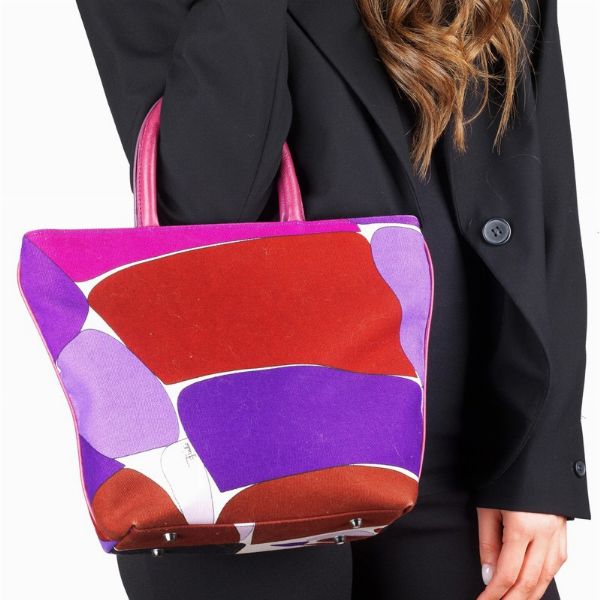 EMILIO PUCCI BORSA A MANO  - Asta Vintage: borse e accessori di Hermes, Louis Vuitton e altre grandi maison  - Associazione Nazionale - Case d'Asta italiane