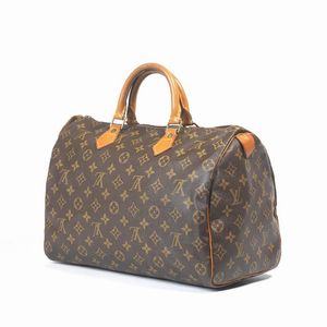 LOUIS VUITTON BAULETTO SPEEDY 35  - Asta Vintage: borse e accessori di Hermes, Louis Vuitton e altre grandi maison  - Associazione Nazionale - Case d'Asta italiane