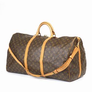 LOUIS VUITTON SACCA DA VIAGGIO KEEPALL BANDOULIERE 60  - Asta Vintage: borse e accessori di Hermes, Louis Vuitton e altre grandi maison  - Associazione Nazionale - Case d'Asta italiane