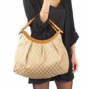 GUCCI BAMBOO HOBO  - Asta Vintage: borse e accessori di Hermes, Louis Vuitton e altre grandi maison  - Associazione Nazionale - Case d'Asta italiane