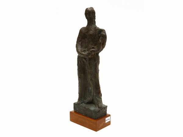 ,Libero Andreotti : Virt Cardinale (studio per le virt del Monumento alla Vittoria di Bolzano) Anni Venti/Trenta  - Asta Arte Moderna e Contemporanea - Associazione Nazionale - Case d'Asta italiane