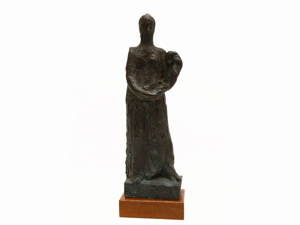 ,Libero Andreotti : Virt Cardinale (studio per le virt del Monumento alla Vittoria di Bolzano) Anni Venti/Trenta  - Asta Arte Moderna e Contemporanea - Associazione Nazionale - Case d'Asta italiane