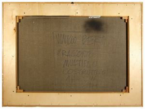 ,Vinicio Berti : Racconto multiplo costruttivo 1H-2H 1974  - Asta Arte Moderna e Contemporanea - Associazione Nazionale - Case d'Asta italiane