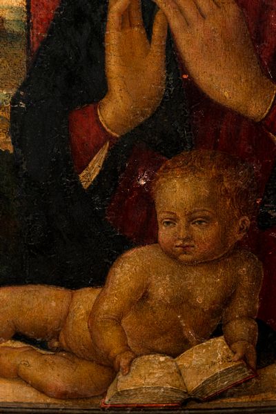 ,Imitatore di Perugino : Madonna con Bambino  - Asta Dipinti e Disegni Antichi - Associazione Nazionale - Case d'Asta italiane