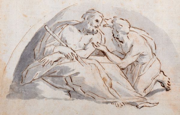 ,Pietro Antonio de Pietri : Lotto di tre disegni:  - Asta Dipinti e Disegni Antichi - Associazione Nazionale - Case d'Asta italiane