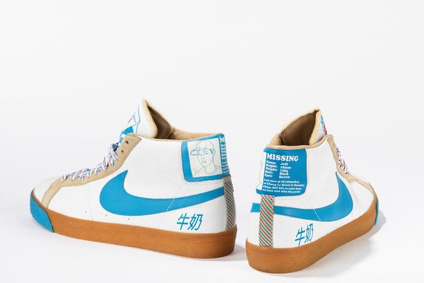 ,NIKE : SB Blazer Milk Crate  - Taglia US 10.5 EUR 44.5  - Asta Sneakerhead: la prima asta di sneakers in Italia - Associazione Nazionale - Case d'Asta italiane