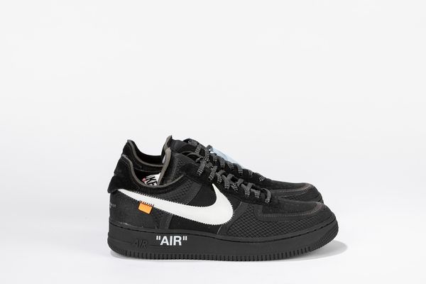 ,NIKE : Air Force 1 Low Off-White Black White - Taglia US 10 EUR 44  - Asta Sneakerhead: la prima asta di sneakers in Italia - Associazione Nazionale - Case d'Asta italiane