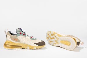 ,NIKE : Air Max 270 React ENG Travis Scott - Taglia US 10 EUR 44  - Asta Sneakerhead: la prima asta di sneakers in Italia - Associazione Nazionale - Case d'Asta italiane