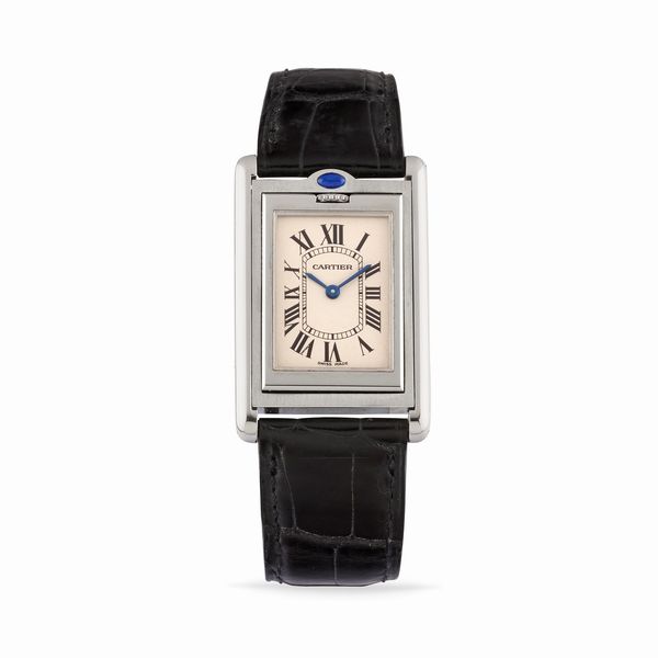 ,Cartier : Tank Basculante 2405, anni 2000  - Asta Orologi - Associazione Nazionale - Case d'Asta italiane