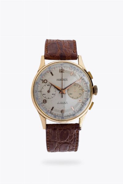 FARWAL'S : Mod. Chronograph  anni '50  - Asta Asta 204 Orologi - Associazione Nazionale - Case d'Asta italiane