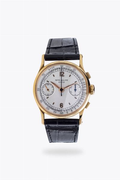 PATEK PHILIPPE : Mod. Chronograph  ref.130  anno 1954  - Asta Asta 204 Orologi - Associazione Nazionale - Case d'Asta italiane