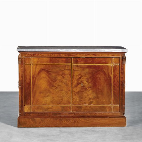 COMMODE À VANTAUX, STAMPIGLIATA G. JACOB, FRANCIA, INIZIO SECOLO XIX  - Asta International Fine Art  - Associazione Nazionale - Case d'Asta italiane