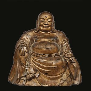 GRANDE SCULTURA, CINA, DINASTIA QING, SEC. XIX  - Asta International Fine Art  - Associazione Nazionale - Case d'Asta italiane