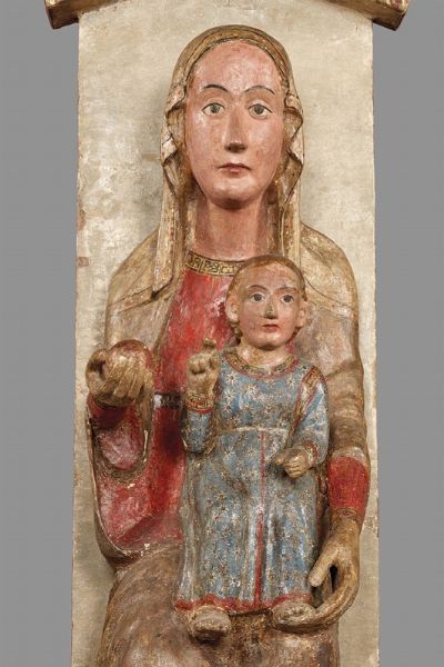 Cerchia del Maestro della Santa Caterina Gualino  - Asta Sculture e oggetti d'arte dal Medioevo al XIX secolo  - Associazione Nazionale - Case d'Asta italiane