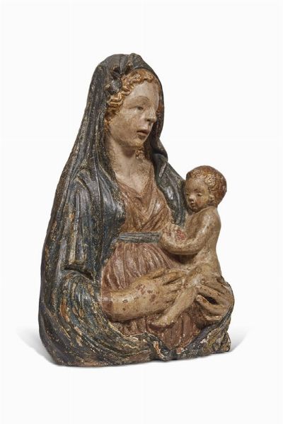 Firenze, prima metà secolo XV  - Asta Sculture e oggetti d'arte dal Medioevo al XIX secolo  - Associazione Nazionale - Case d'Asta italiane