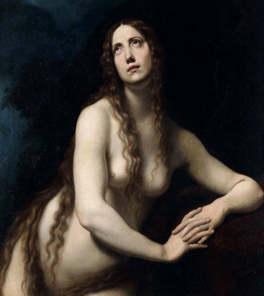 Cristofano Allori, Attribuito a : Maddalena penitente  - Asta Dipinti antichi - Associazione Nazionale - Case d'Asta italiane