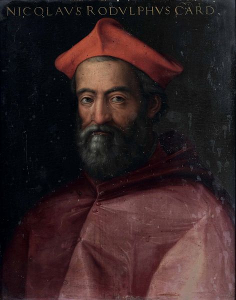 Scuola toscana del XVI secolo Ritratto del cardinale Nicola Rodolfo  - Asta Old Masters Paintings - Associazione Nazionale - Case d'Asta italiane