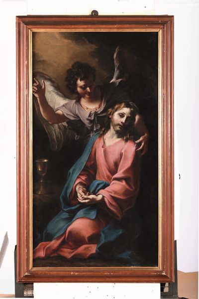 Stefano Maria Legnani detto il Legnanino : Cristo nell'orto degli ulivi  - Asta Old Masters Paintings - Associazione Nazionale - Case d'Asta italiane