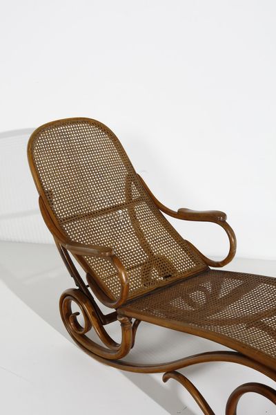 THONET, VIENNA : Chaise longue 9702  - Asta Asta 364 | DESIGN E ARTI DECORATIVE DEL NOVECENTO - DESIGN (Online) Online - Associazione Nazionale - Case d'Asta italiane