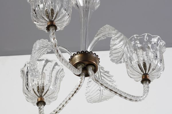 BAROVIER & TOSO : Lampada a sospensione  - Asta Asta 364 | DESIGN E ARTI DECORATIVE DEL NOVECENTO - DESIGN (Online) Online - Associazione Nazionale - Case d'Asta italiane