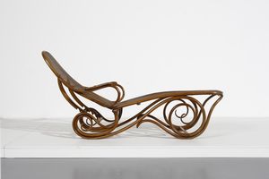 THONET, VIENNA : Chaise longue 9702  - Asta Asta 364 | DESIGN E ARTI DECORATIVE DEL NOVECENTO - DESIGN (Online) Online - Associazione Nazionale - Case d'Asta italiane