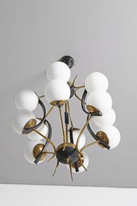 STILNOVO : Lampada a sospensione  - Asta Asta 364 | DESIGN E ARTI DECORATIVE DEL NOVECENTO - DESIGN (Online) Online - Associazione Nazionale - Case d'Asta italiane