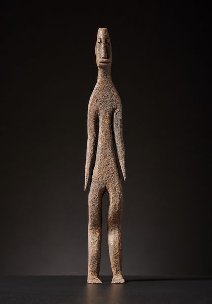 Dogon - Mali : Figura  rituale antropomorfa.Ferro. Segni d'uso.  - Asta Asta 365 | ARTE AFRICANA, OCEANICA E DELLE AMERICHE - ARTE AFRICANA Tradizionale - Associazione Nazionale - Case d'Asta italiane