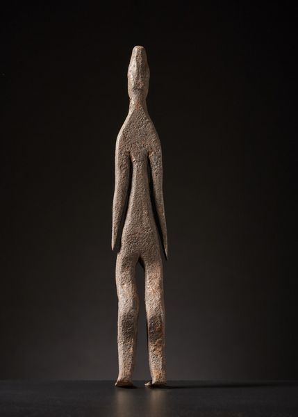 Dogon - Mali : Figura  rituale antropomorfa.Ferro. Segni d'uso.  - Asta Asta 365 | ARTE AFRICANA, OCEANICA E DELLE AMERICHE - ARTE AFRICANA Tradizionale - Associazione Nazionale - Case d'Asta italiane