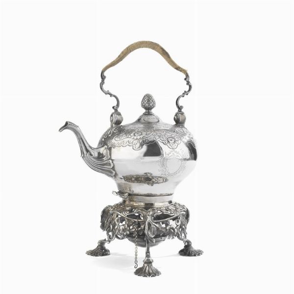 SAMOVAR, LONDRA, 1747, ARGENTIERE ELIZABETH GODFREY  - Asta Argenti italiani ed europei - Associazione Nazionale - Case d'Asta italiane